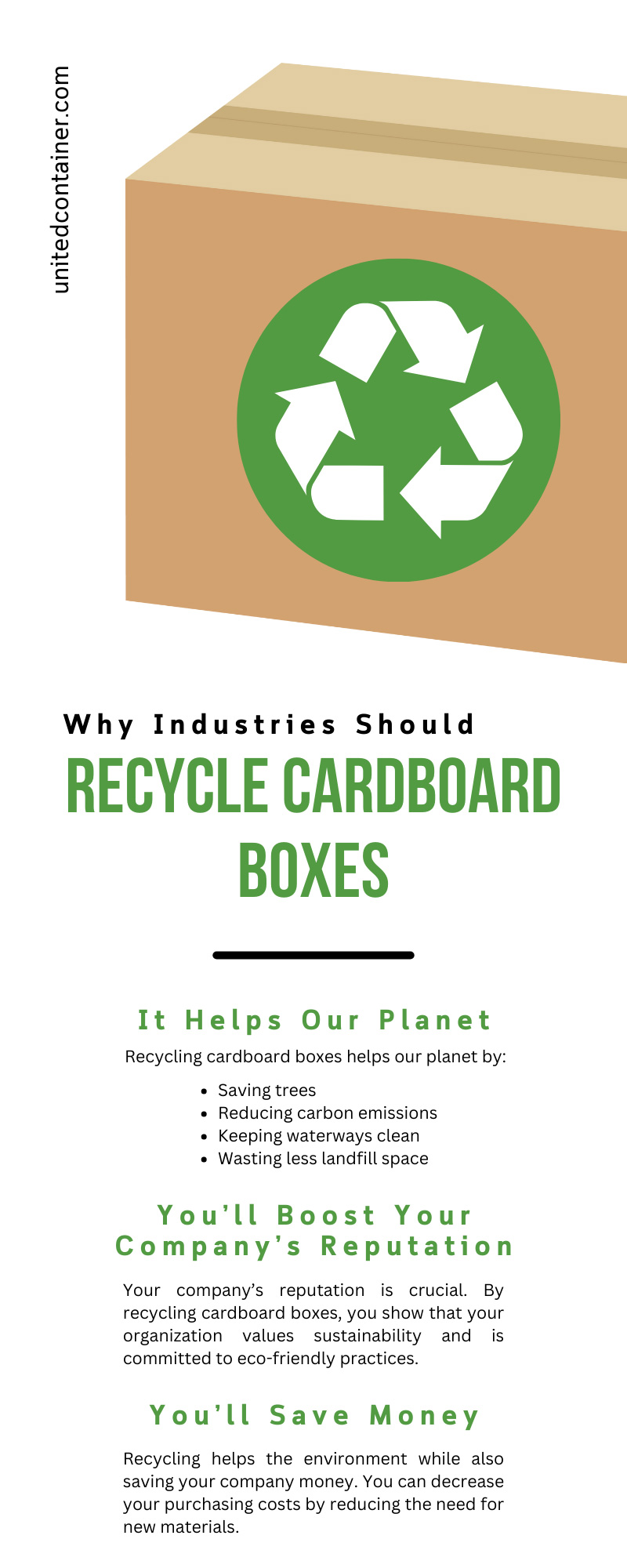 Why Industries Should Recycle Cardboard Boxes
