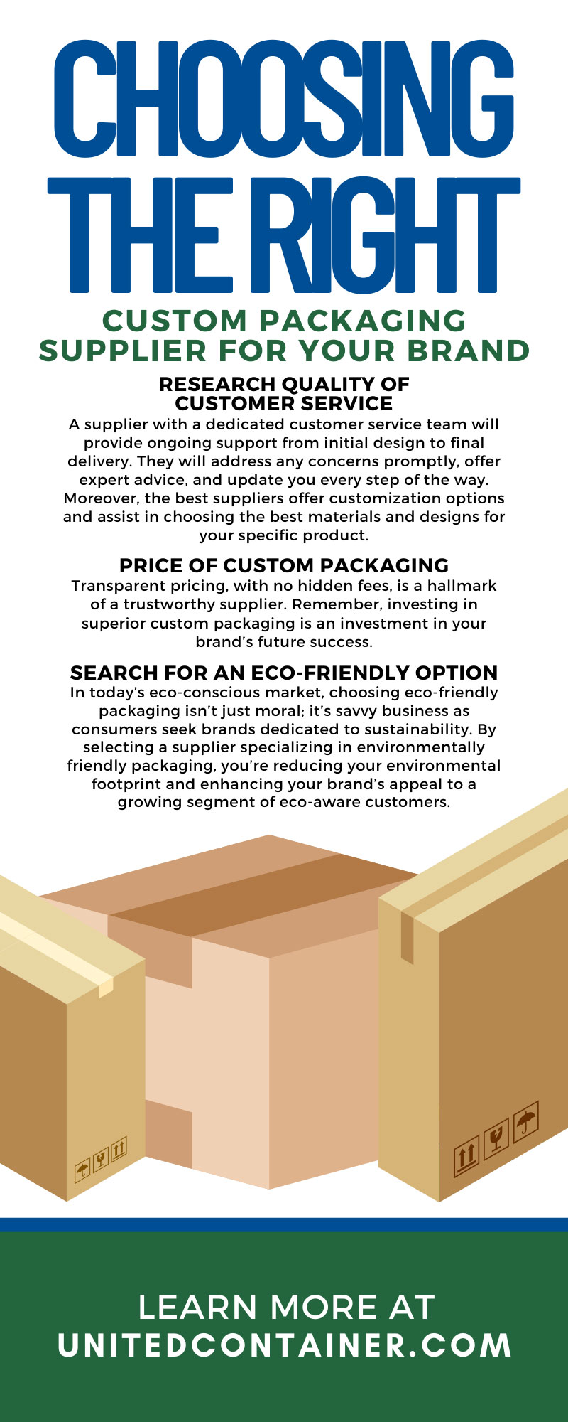 Choosing the Right Custom Packaging Supplier for Your Brand